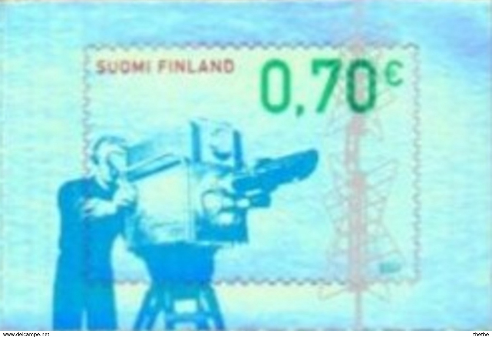 FINLANDE - 50 Ans De Télédiffusion - Neufs