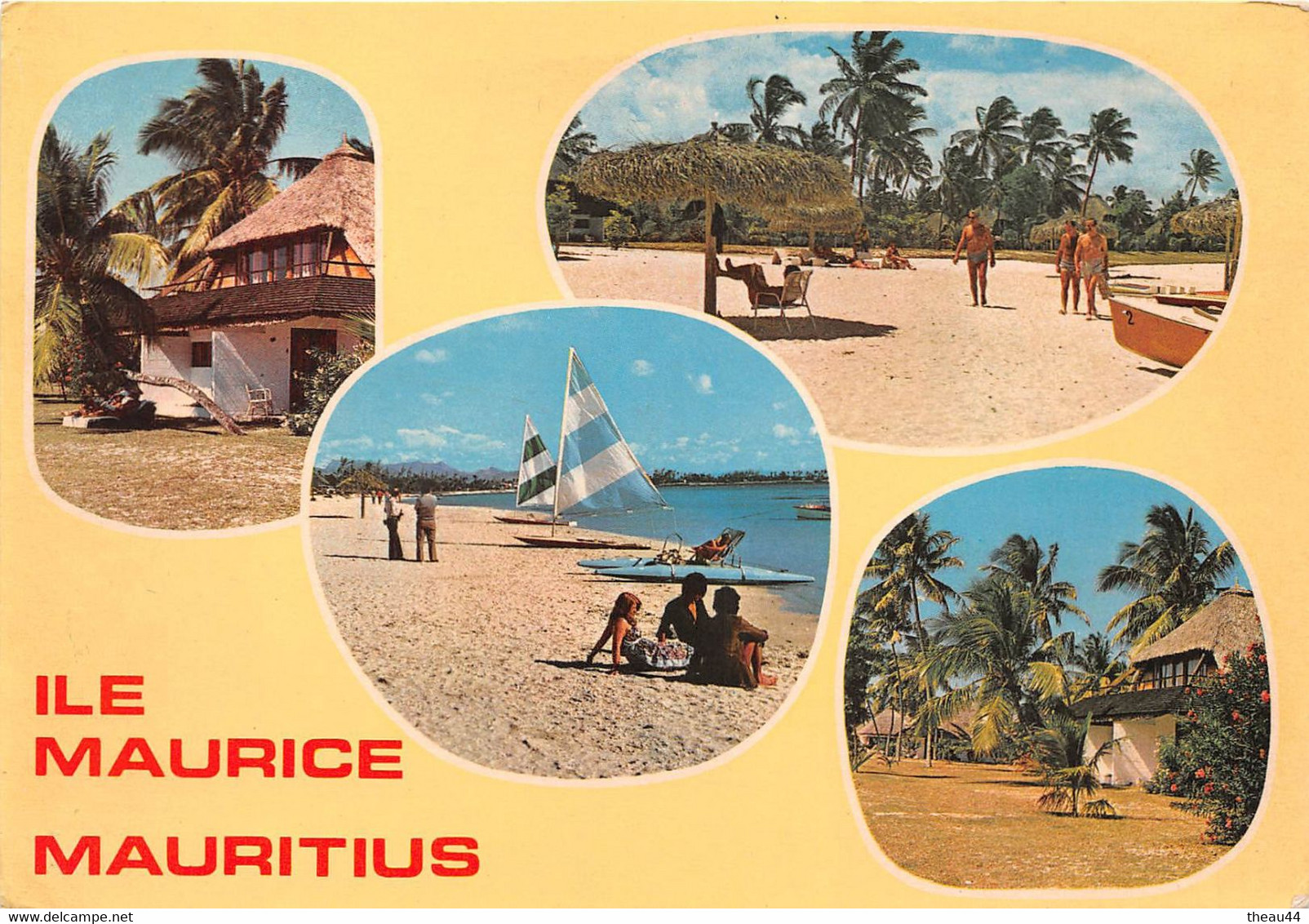 ¤¤  -  ILE-MAURICE  -  MAURITIUS   -  Lot De 4 Cartes Modernes        -  ¤¤ - Maurice