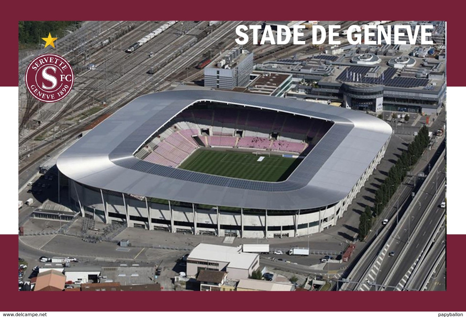 CP. STADESAINT  GENEVE  SUISSE  STADE DE GENEVE # CS. 769 - Calcio