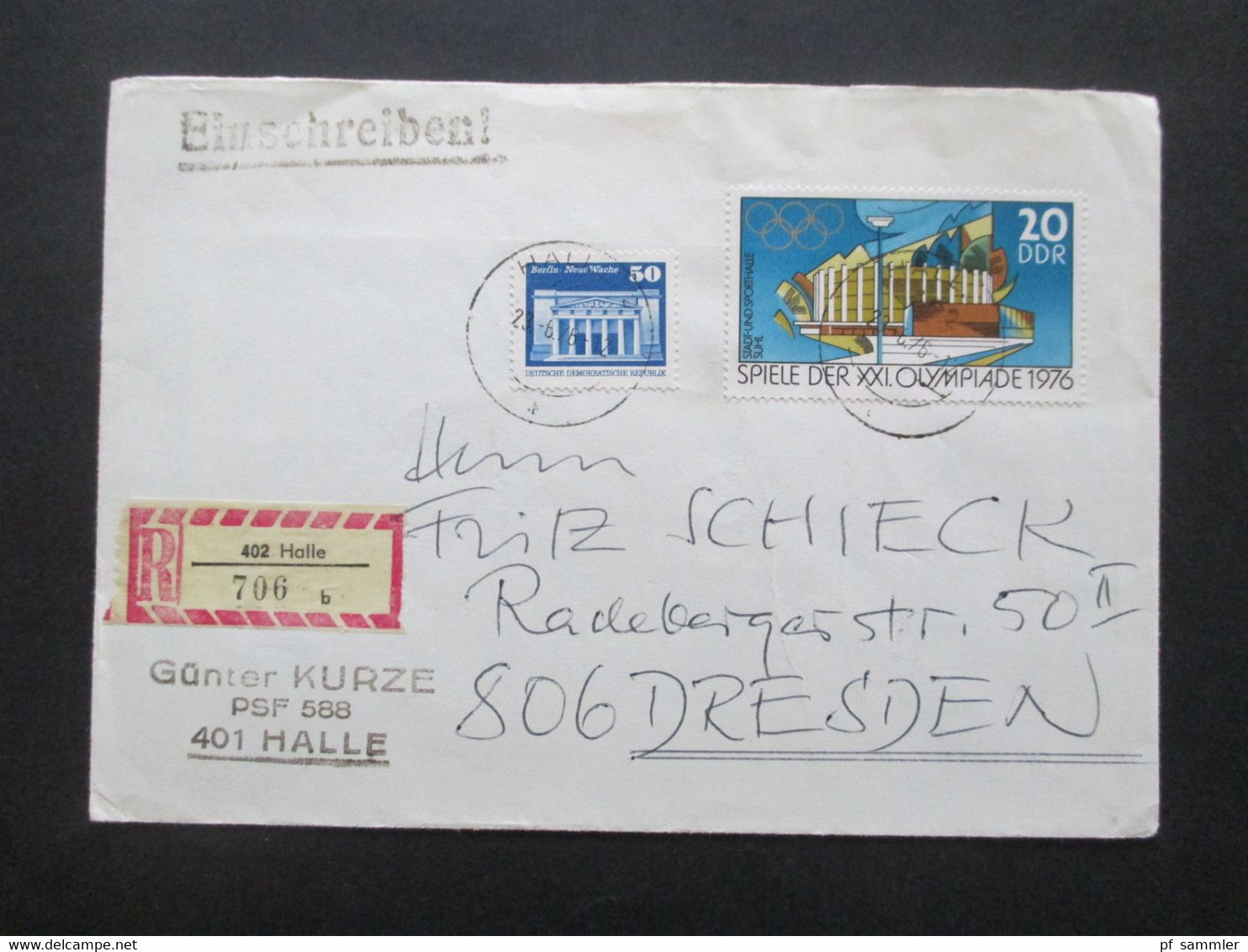 DDR 1970er Jahre insgesamt 28 Belege Wertbriefe / Einschreiben! Schöne Frankaturen / auch Einheiten! Stöberposten!