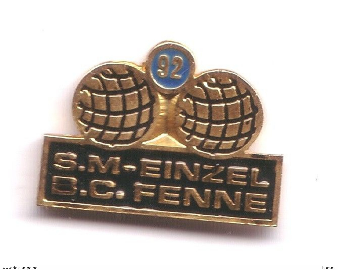 AA137 Pin's PETANQUE SM-EINZEL BC Boule Club Fenne ALLEMAGNE DEUTSCHLAND Achat Immédiat - Pétanque