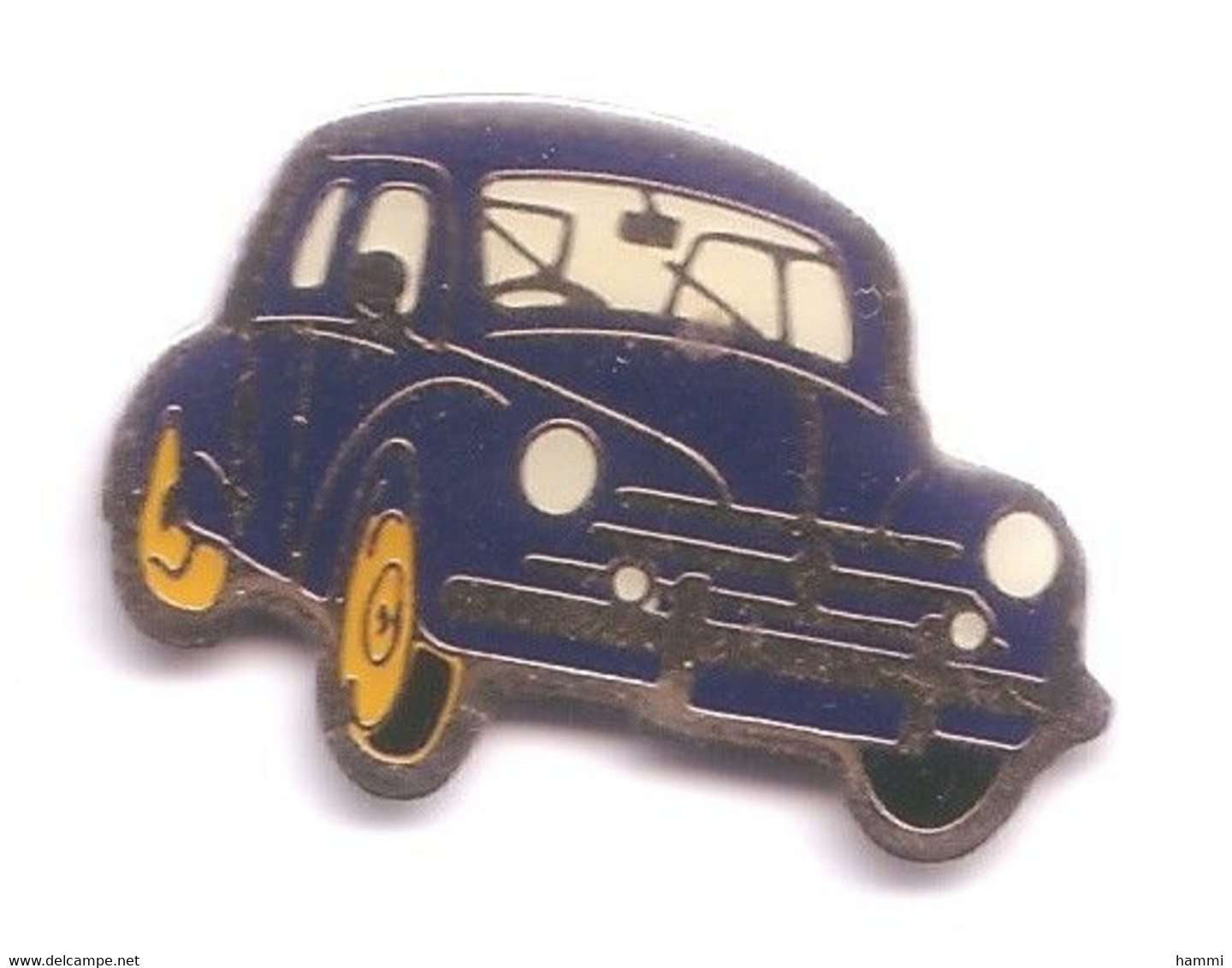 L356 Pin's RENAULT 4 CV NOIRE Achat Immédiat - Renault