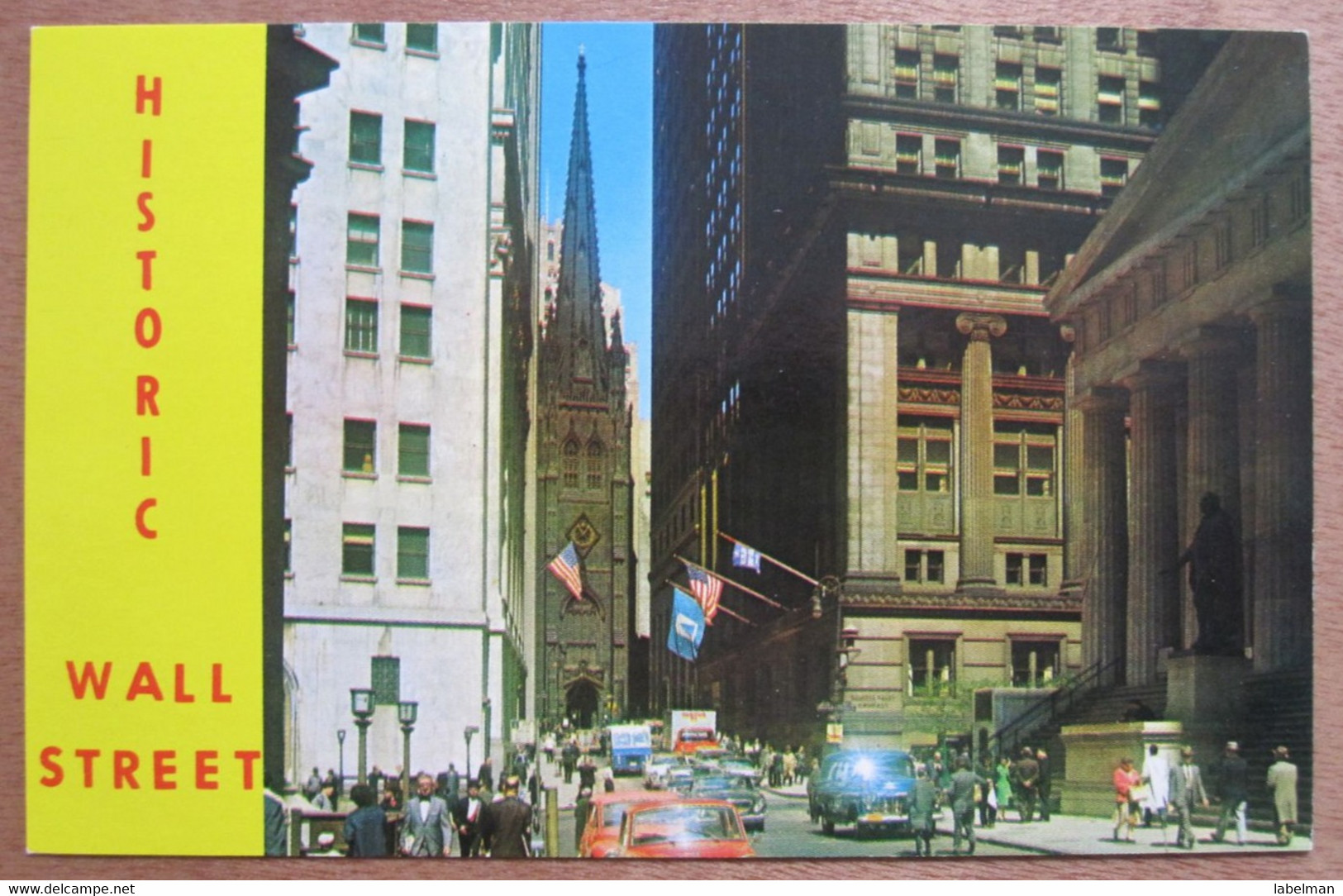 WALL STREET FINANCIAL WORLS CENTER NEW YORK USA UNITED STATES CARD ANSICHTSKARTE CARTOLINA POSTCARD PC STAMP - Albuquerque