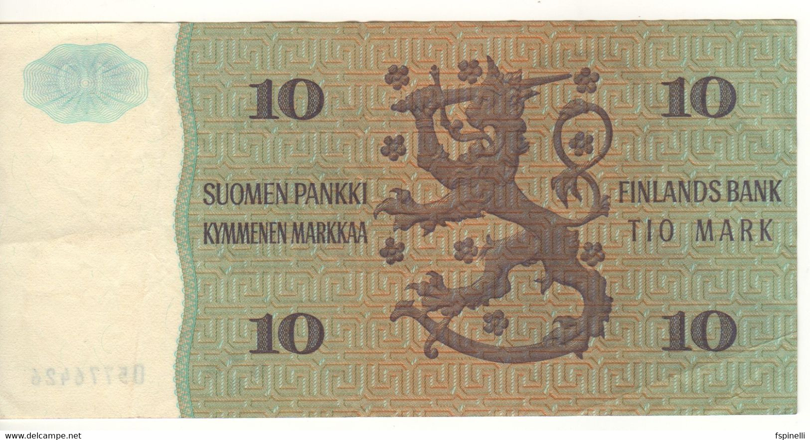 FINLAND   10 Markkaa   P111      1980   Juho Kusti Paasikivi On Front  -  Arms On Back - Finlande