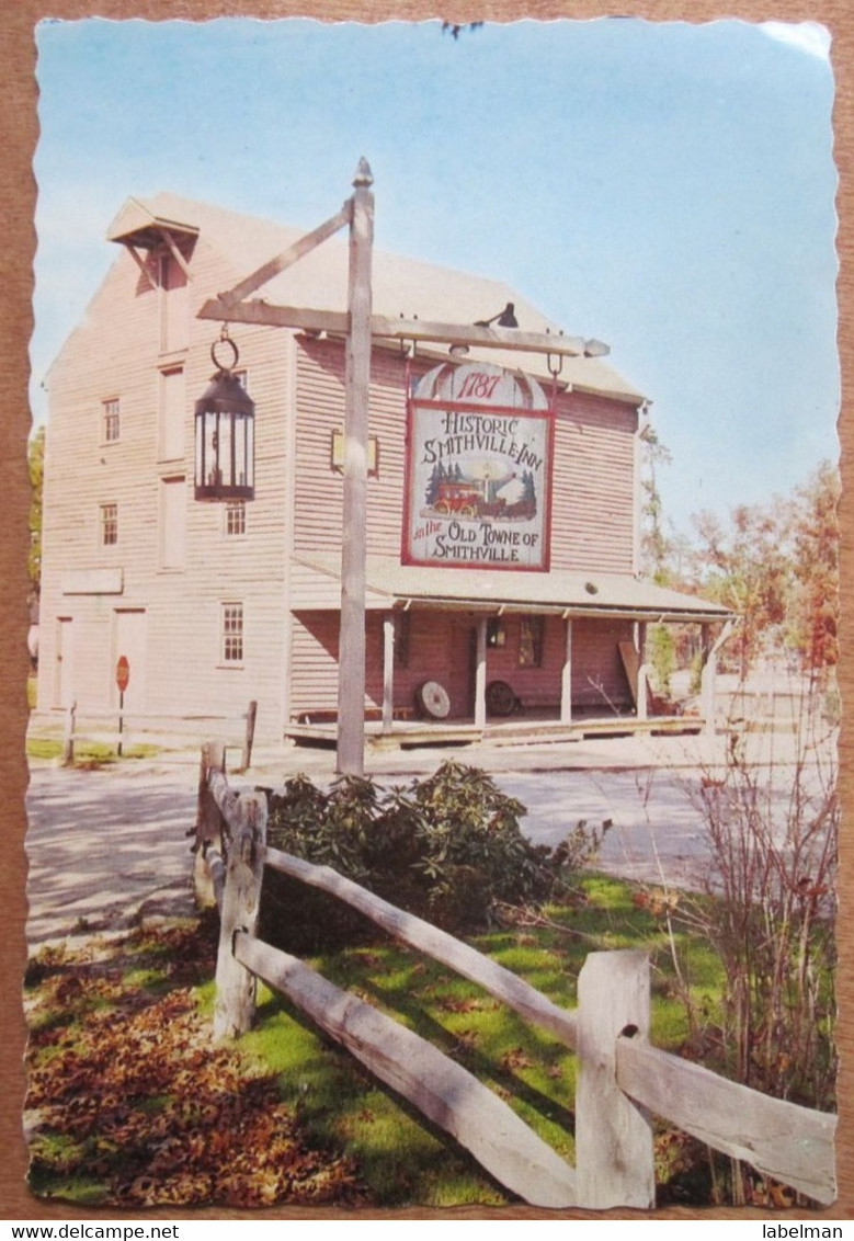 GRYST MILL SMITHVILLE CITY NEW JERSEY USA UNITED STATES CARD ANSICHTSKARTE CARTOLINA POSTCARD PC STAMP - Cherry Hill