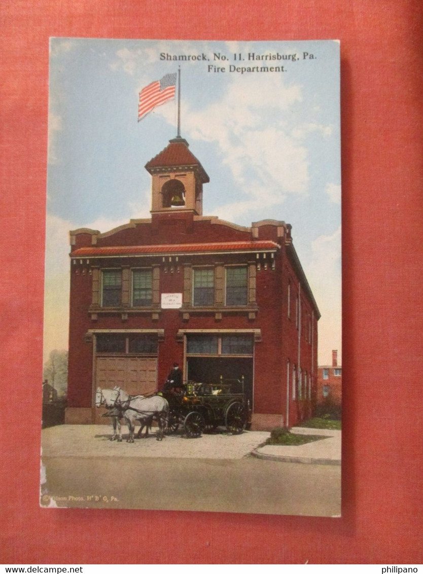 Fire Department   Shamrock No. 11   Harrisburg Pennsylvania >   Ref 4545 - Harrisburg