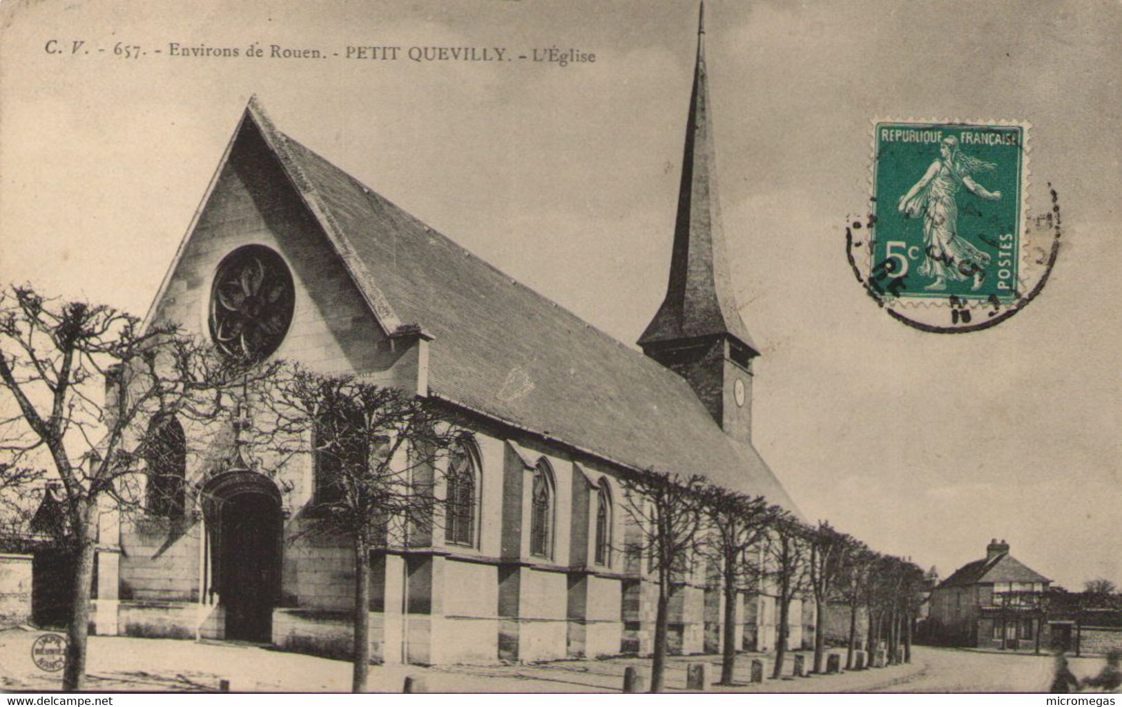 76 - PETIT-QUEVILLY - L'Eglise - Le Petit-Quevilly