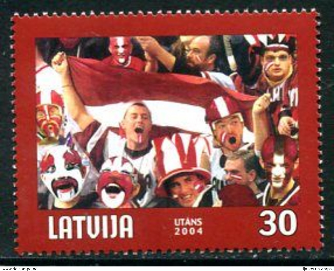 LATVIA 2004 Ice Hockey MNH / **.  Michel 610 - Latvia