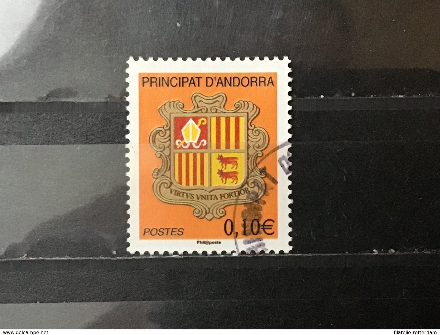 Andorra - Wapenschild (0.10) 2010 - Used Stamps