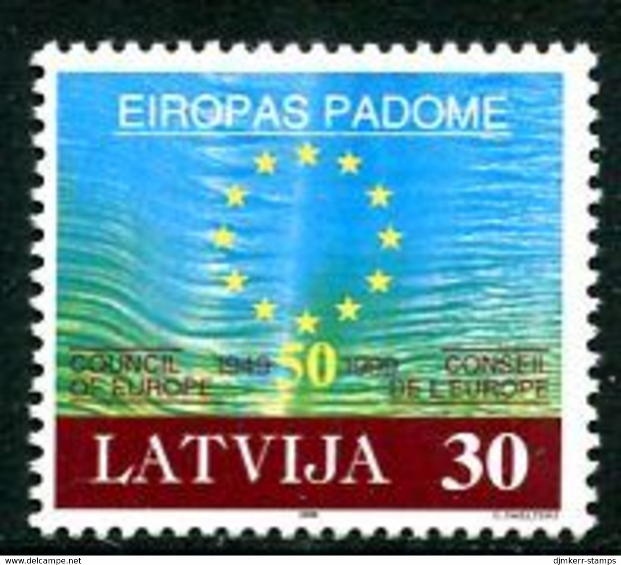 LATVIA 1999 Council Of Europe MNH / **.  Michel 500 - Letonia