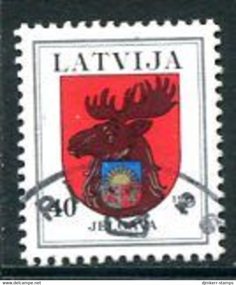 LATVIA 1999 Arms Definitive 40 S. Used.  Michel 498 A I - Lettonie