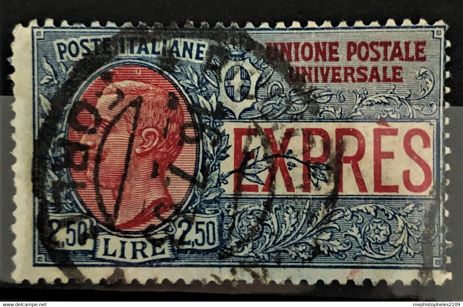 ITALY / ITALIA 1926 - Canceled - Sc# E8 - Express Mail 2,50L - Posta Espresso