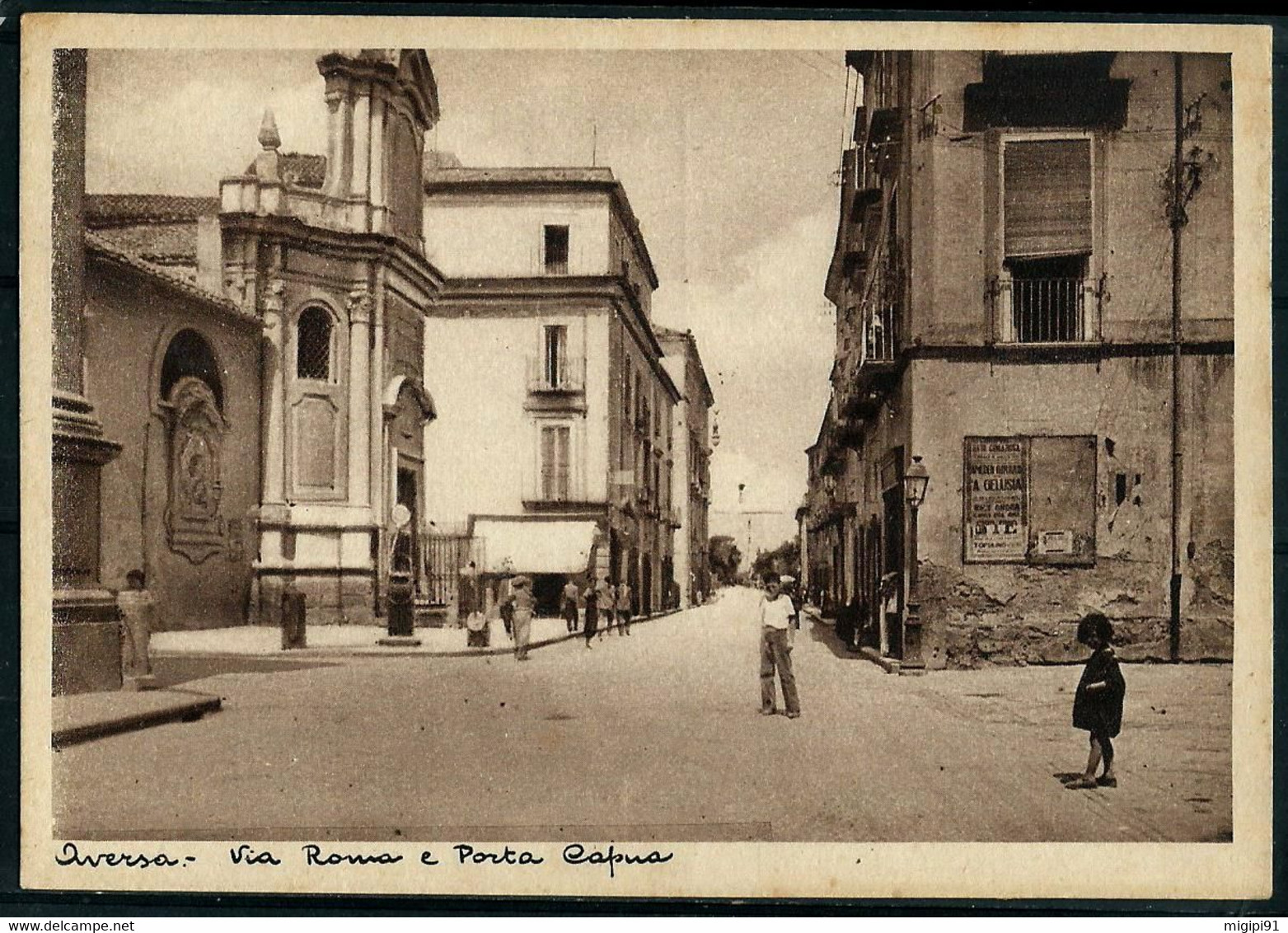 Aversa -  Angolo Piazza Vittorio Emanuele - Aversa