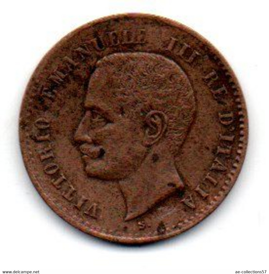 Italie -  2 Centesismi 1903 R -  TTB - 1861-1878 : Victor Emmanuel II.