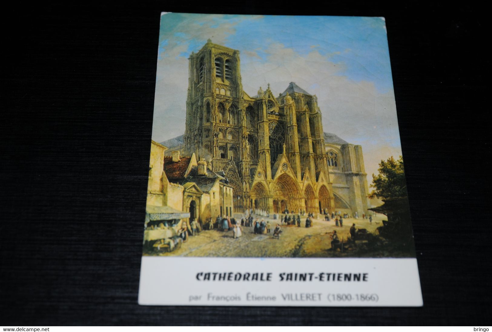 26270-                         BOURGES -  La  Cathédrale Saint Etienne Par François Etienne Villeret (1800-1866) - Bourges