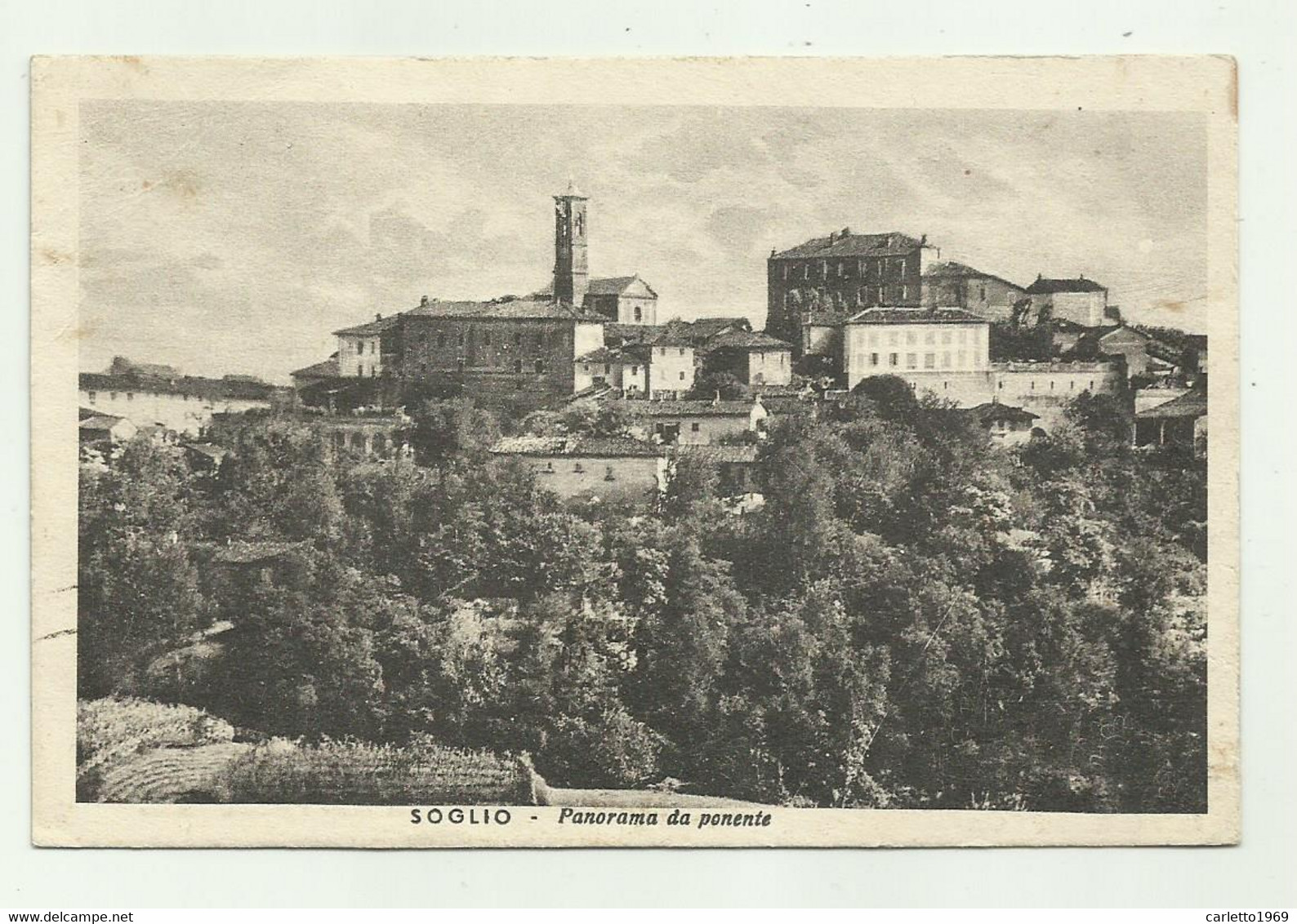 SOGLIO - PANORAMA DA PONENTE VIAGGIATA FP - Soglio