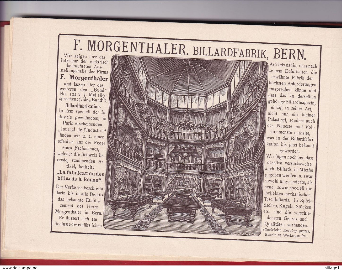 SUISSE 1291 1891 Album Zur Erinnerung an die 600 jâhrige Bundesfeier - 600e anniversaire de la confédération Suisse 1891