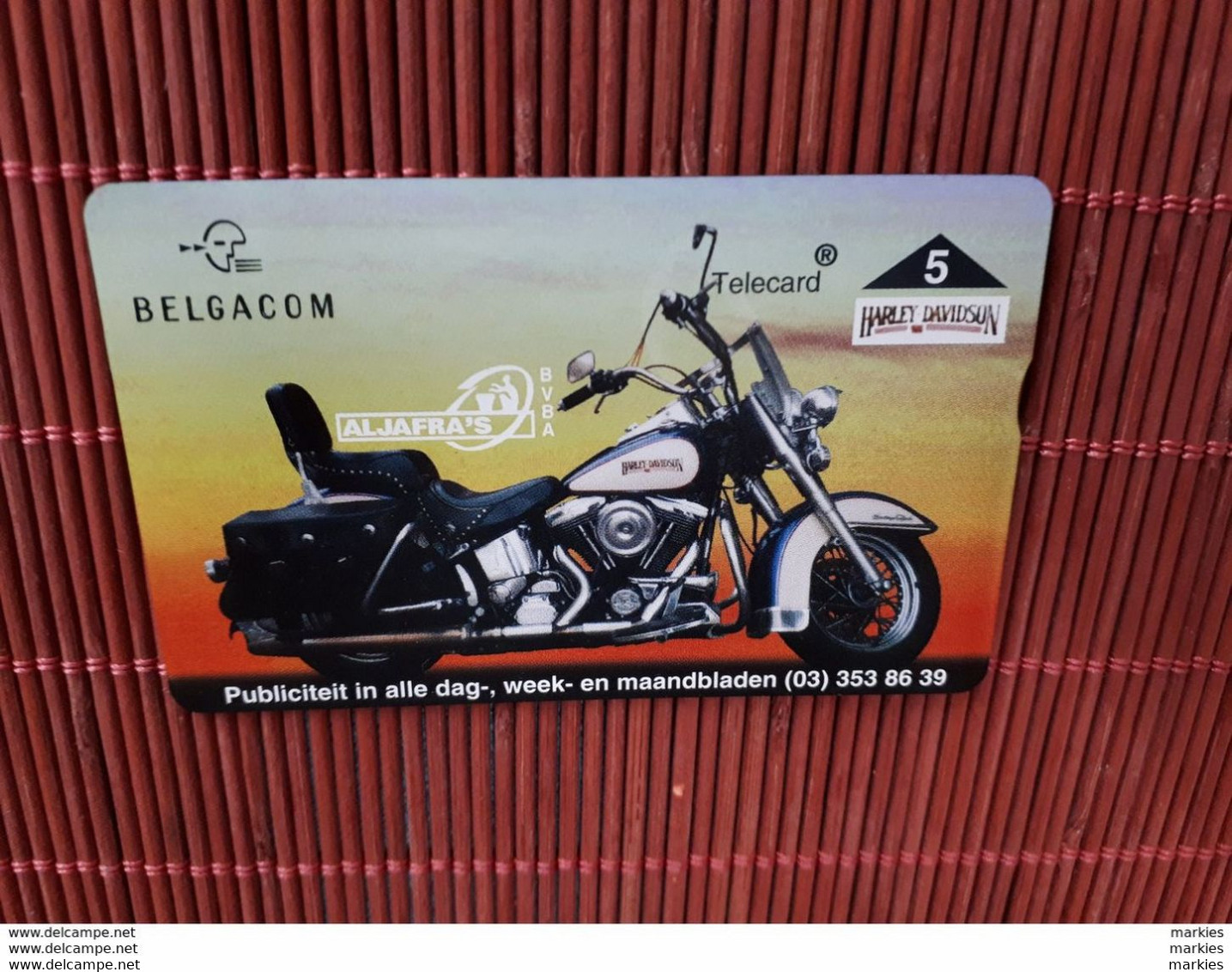 Harley  Davidson Phonecard 512 L(Mint Neuve)  Rare ! - Moto