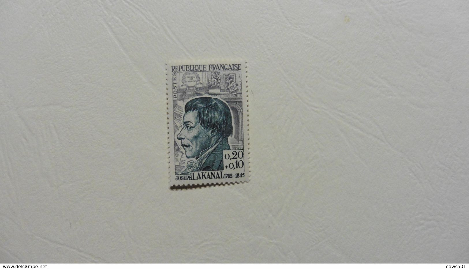 Europe > France > Joseph Lakanal ;timbre Neuf N° 1347 - Autres & Non Classés