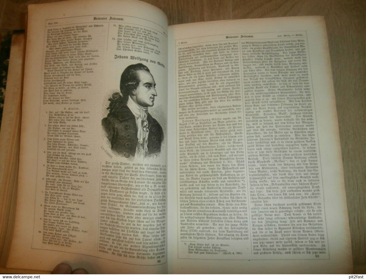 Deutsche Literatur , 1856 , Franz Weinkauff Sammlung , Mit Autograph , 1.-3 Band !!! - Signierte Bücher