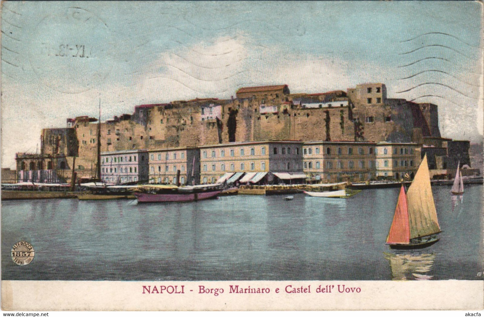CPA NAPOLI Borgo Marinaro E Castel Dell'Uovo ITALY (805231) - Marano Di Napoli