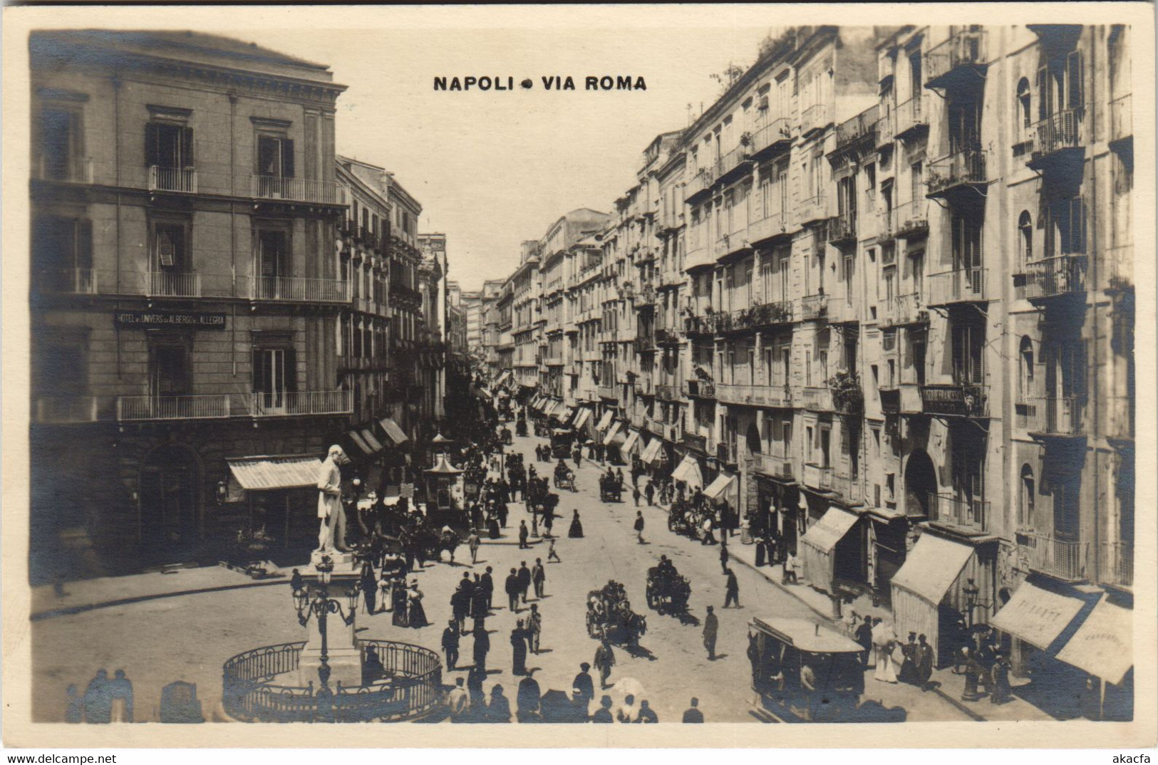 CPA NAPOLI Via Roma ITALY (805235) - Marano Di Napoli