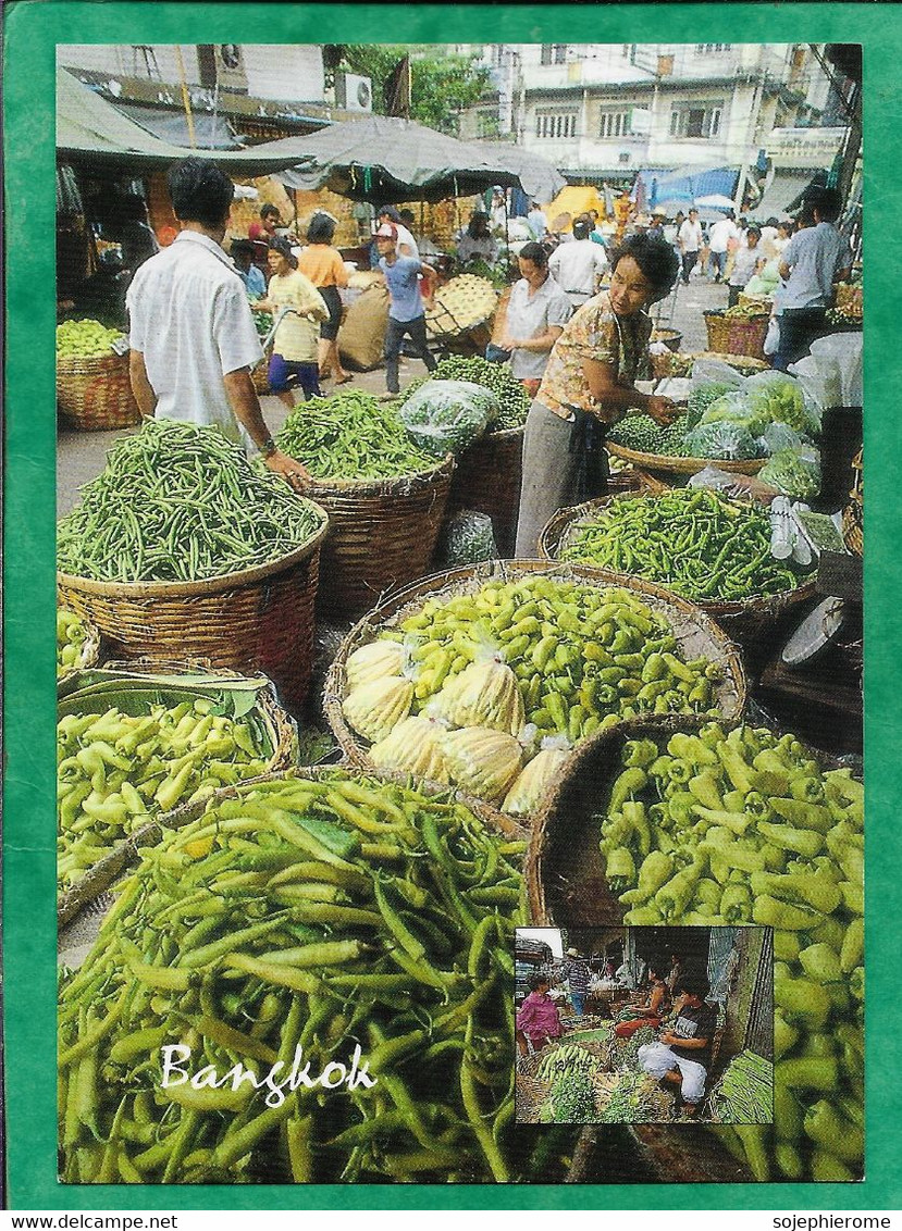 Bangkok (Thailand) Market Place (photography Jatuporn Rutnin) 2scans - Thailand