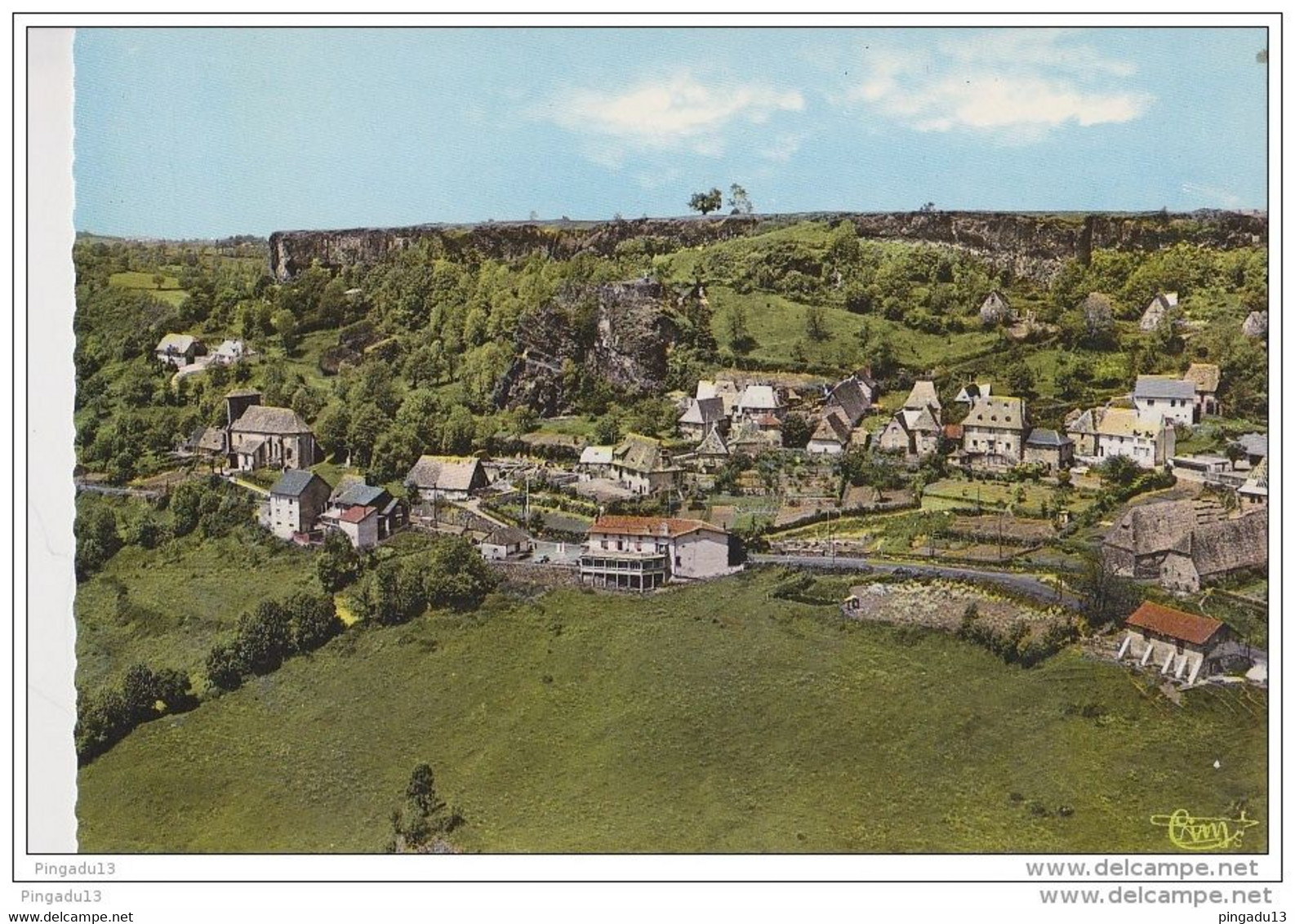 Au Plus Rapide Carlat Cantal Vue Générale Excellent état Peu Courante - Carlat