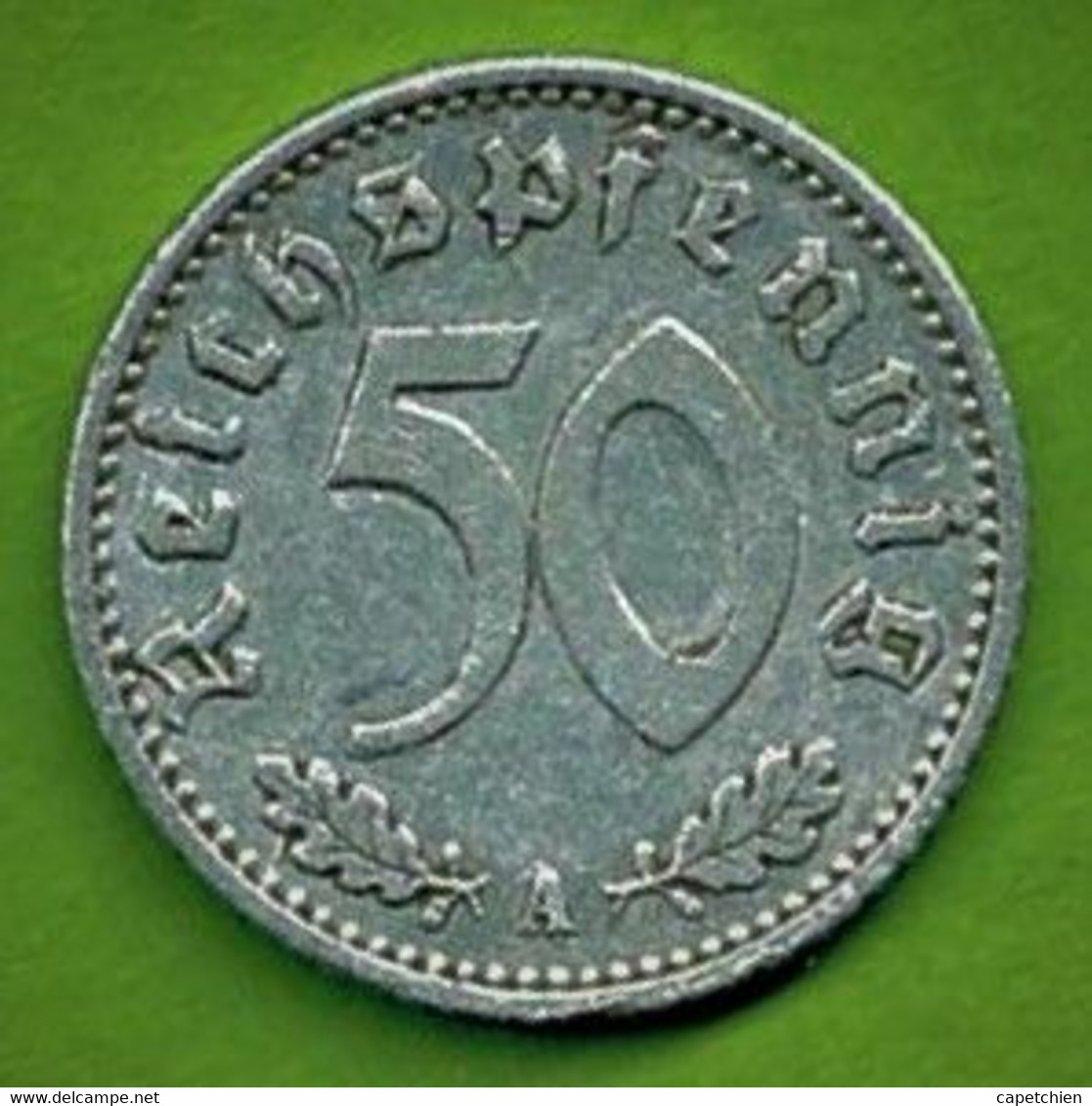 ALLEMAGNE / FÜNFZIG  PFENNIG  / 1941 A / ALU / TTB+ - 50 Reichspfennig