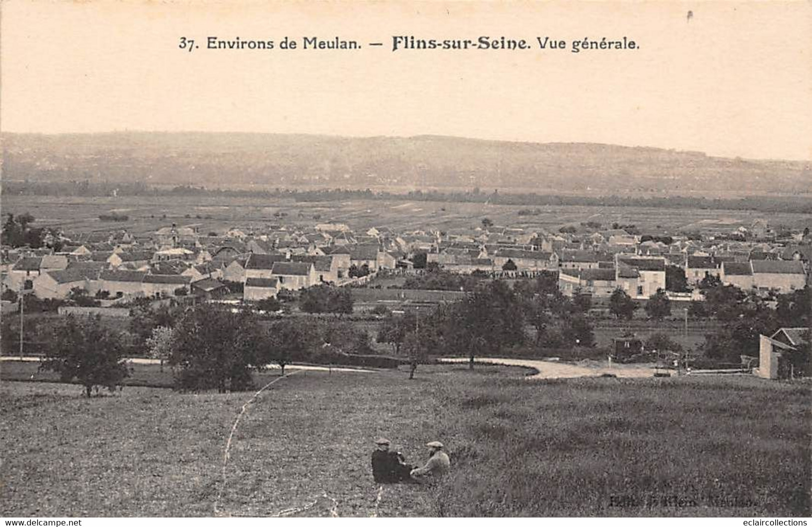 Flins Sur Seine        78         Vue  Générale                  (voir Scan) - Flins Sur Seine