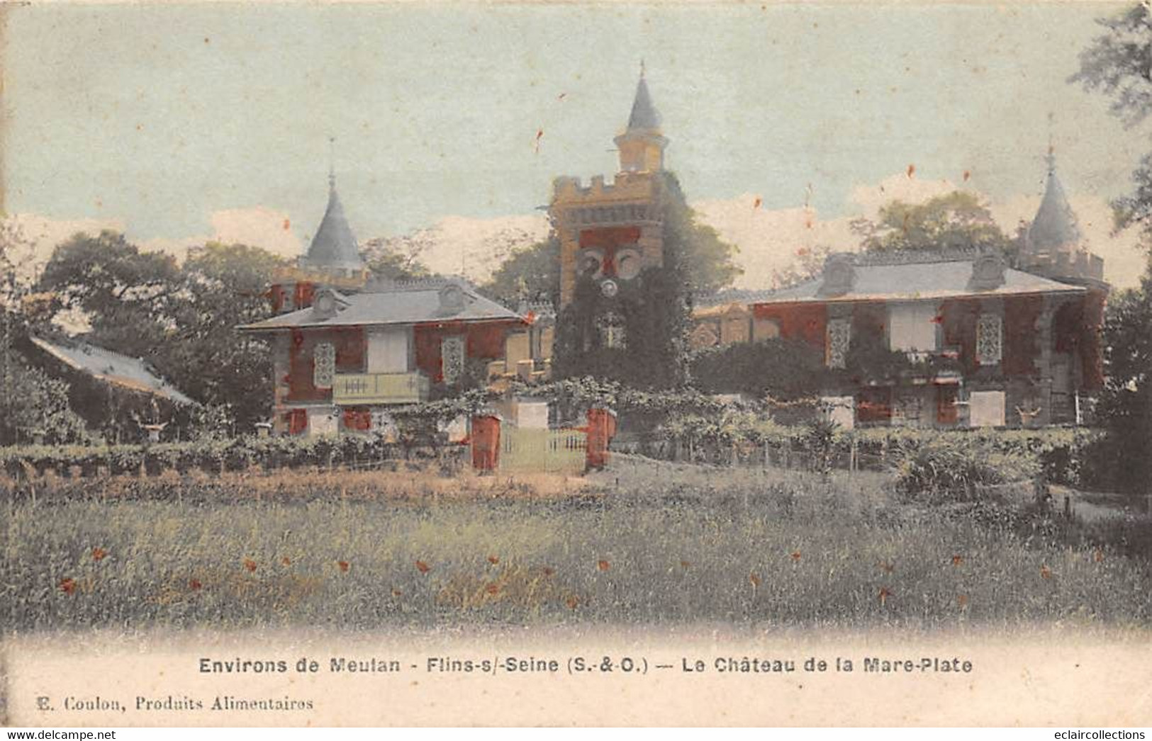 Flins Sur Seine        78           Château De La Mare-Plate                   (voir Scan) - Flins Sur Seine