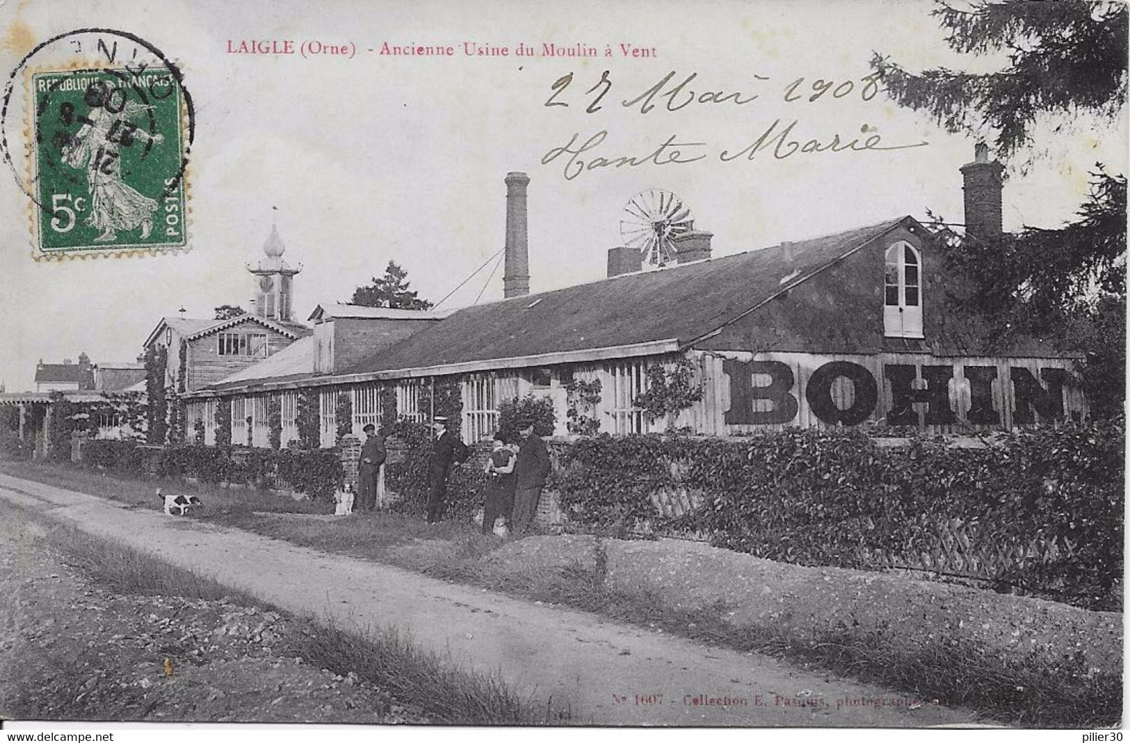 L'AIGLE - ANCIENNE USINE DU MOULIN A VENT - BOHIN - L'Aigle