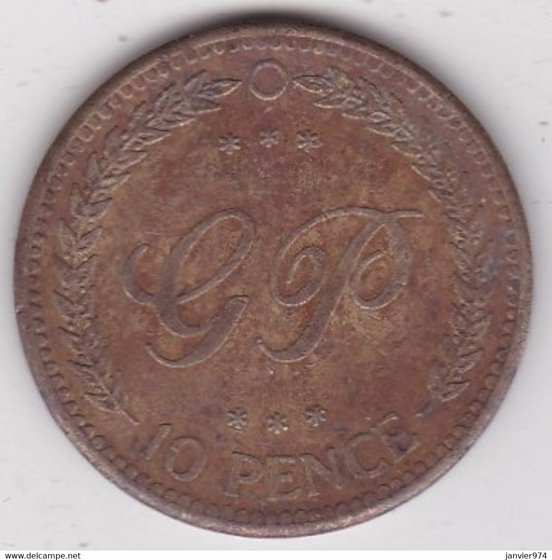 Jeton Token GRAND PIER 10 PENCE WESTON-S-MARE, En Laiton - Monedas/ De Necesidad