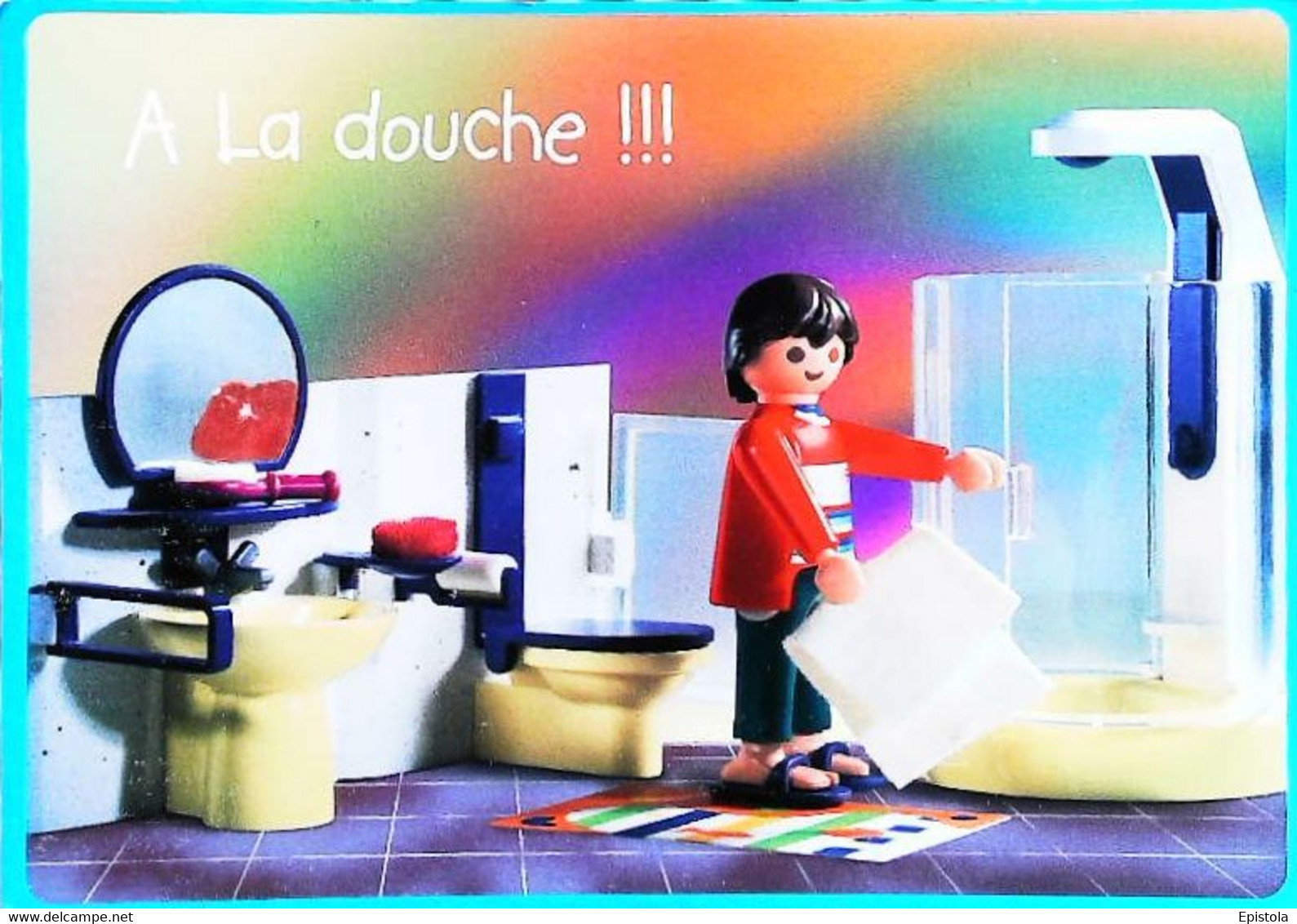 ► Playmobil  A La Douche Salle De Bain - Jeux Et Jouets