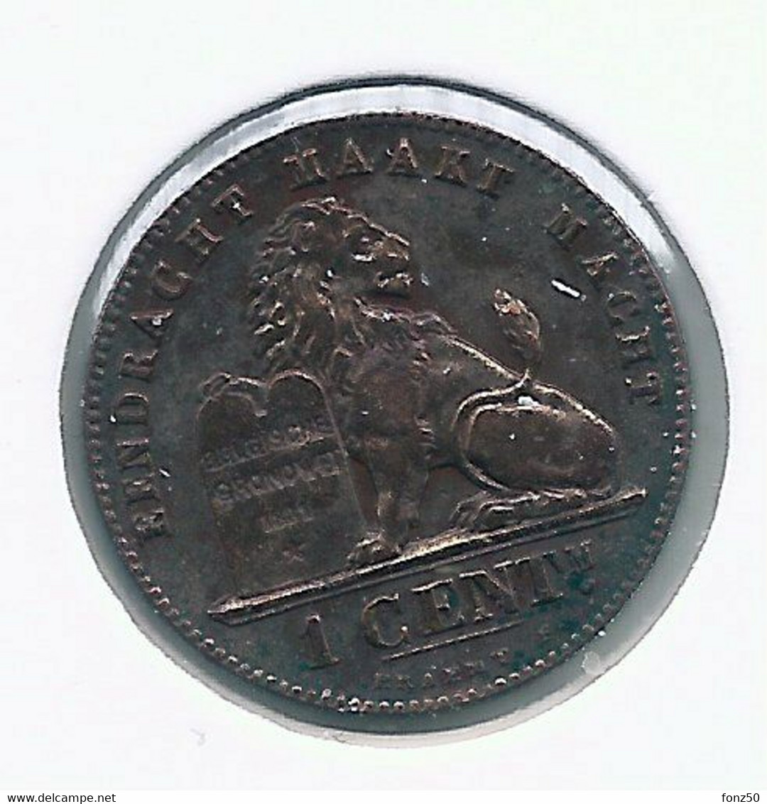 LEOPOLD II * 1 Cent 1894 Vlaams * Prachtig * Nr 10048 - 1 Cent