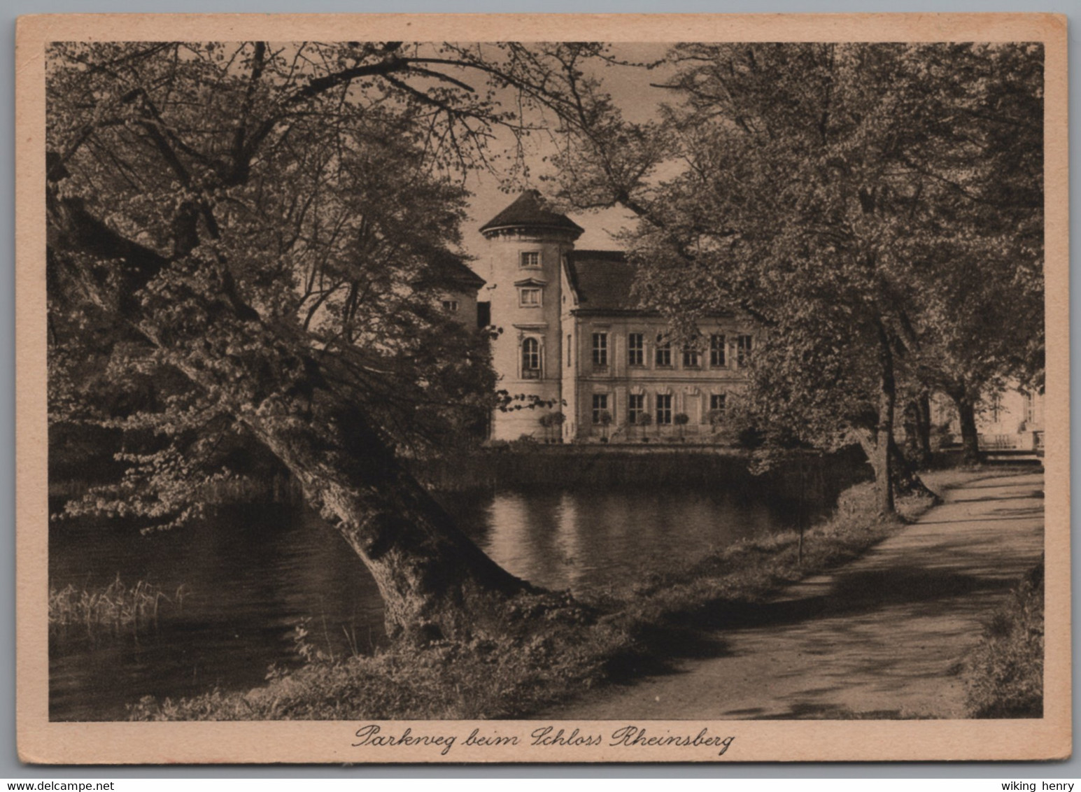 Rheinsberg - S/w Parkweg Beim Schloss Rheinsberg - Rheinsberg