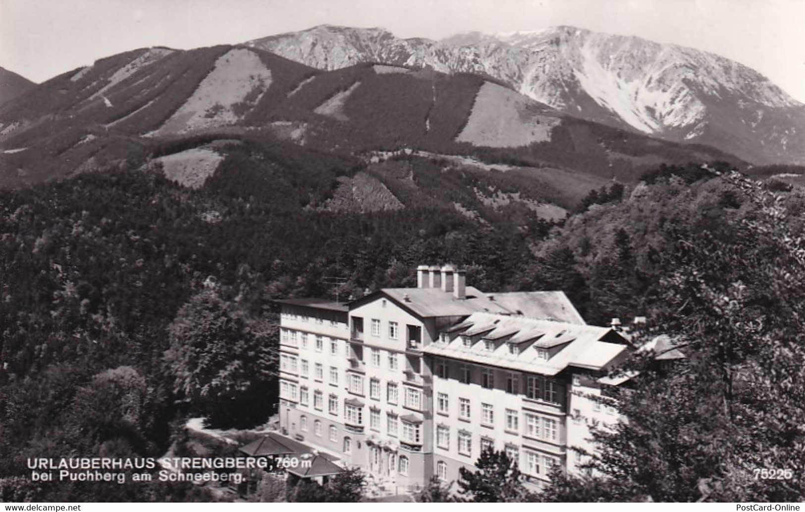 3148 - Österreich - Niederösterreich , Urlauberhaus Strengberg Bei Puchberg Am Schneeberg - Gelaufen 1967 - Schneeberggebiet