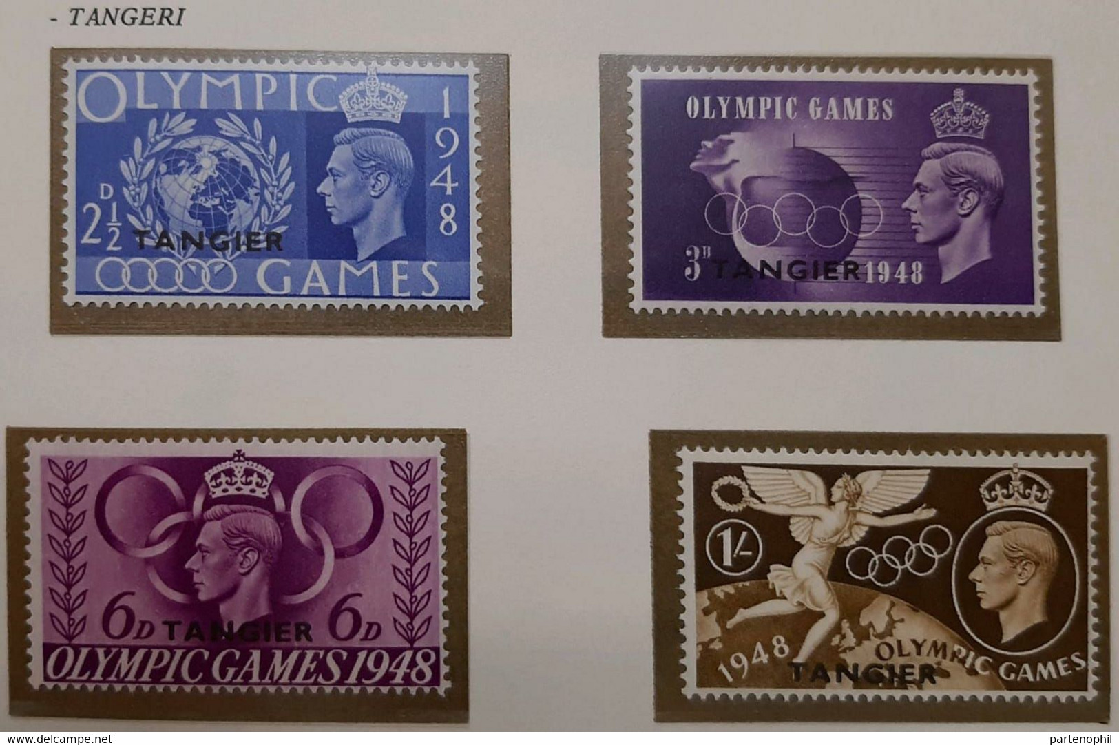 Tangeri - 1948 - London  Olimpic Games / Sports / Giochi Olimpici - Set MNH - Ete 1948: Londres