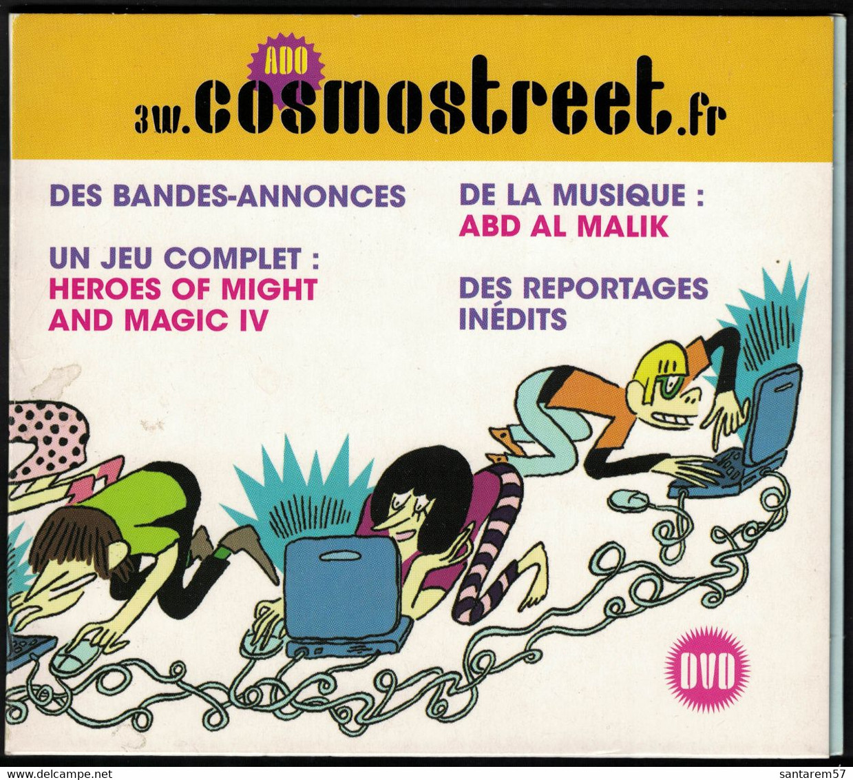 DVD Cosmostreet Ado Musique Bandes Annonces Jeu Reportages - Children & Family