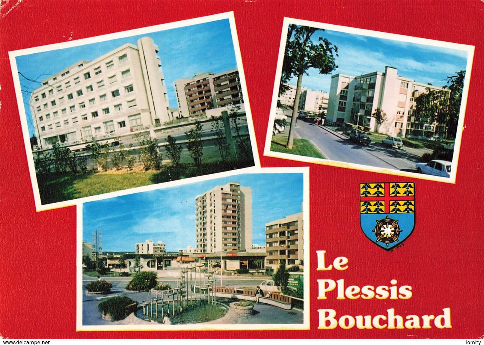 95 Le Plessis Bouchard Carte 3 Vues Clinique Saint Nicolas Les Grands Arbres Les Hauts De St Nicolas - Le Plessis Bouchard