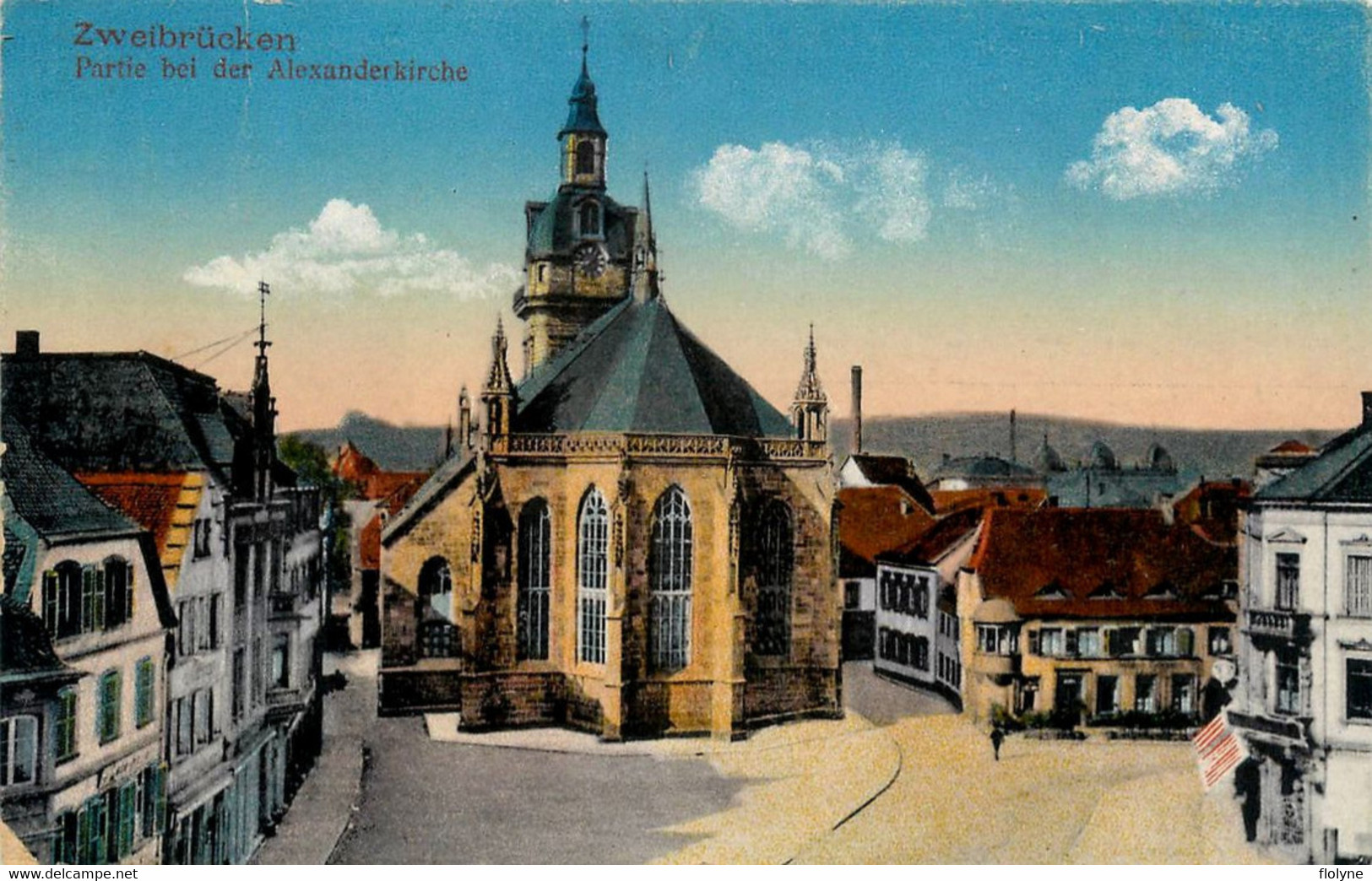 Zweibruecken - Zweibrücken - Deux Ponts - Partie Bei Der Alexanderkirche - Allemagne Germany - Zweibruecken