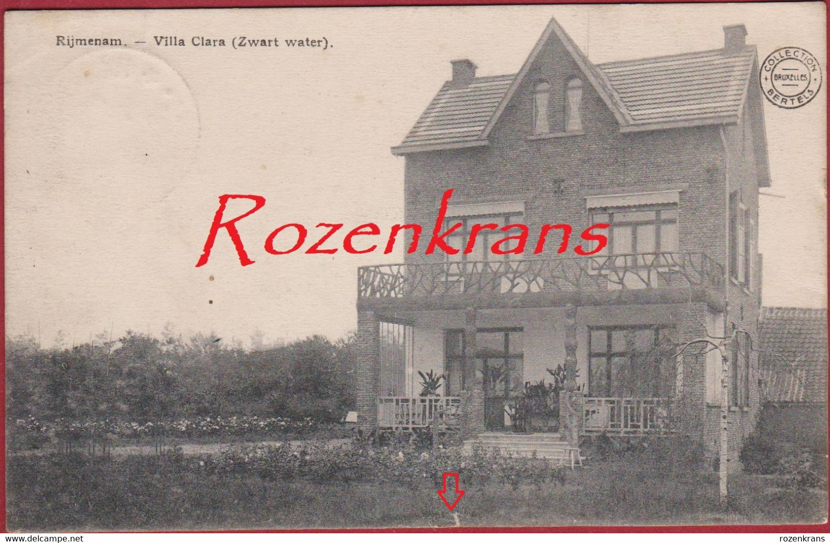 Rijmenam Villa Clara (Zwart Water) ZELDZAAM Bonheiden (licht Deukje) - Bonheiden