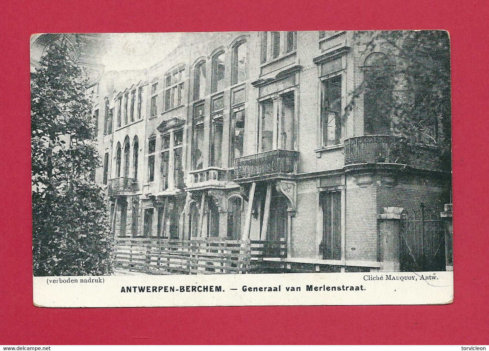 C.P. Berchem  =  Generaal  Van Merlenstraat - Antwerpen