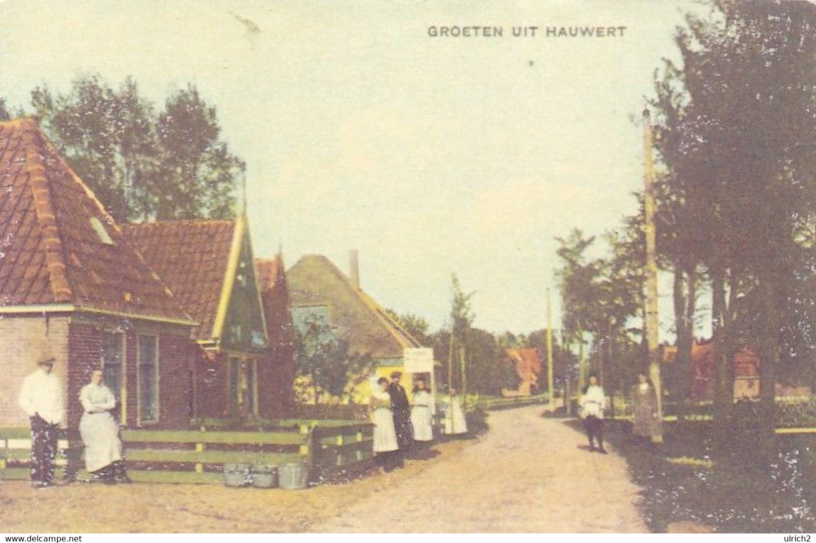 AK Groeten Uit Hauwert   (53295) - Medemblik