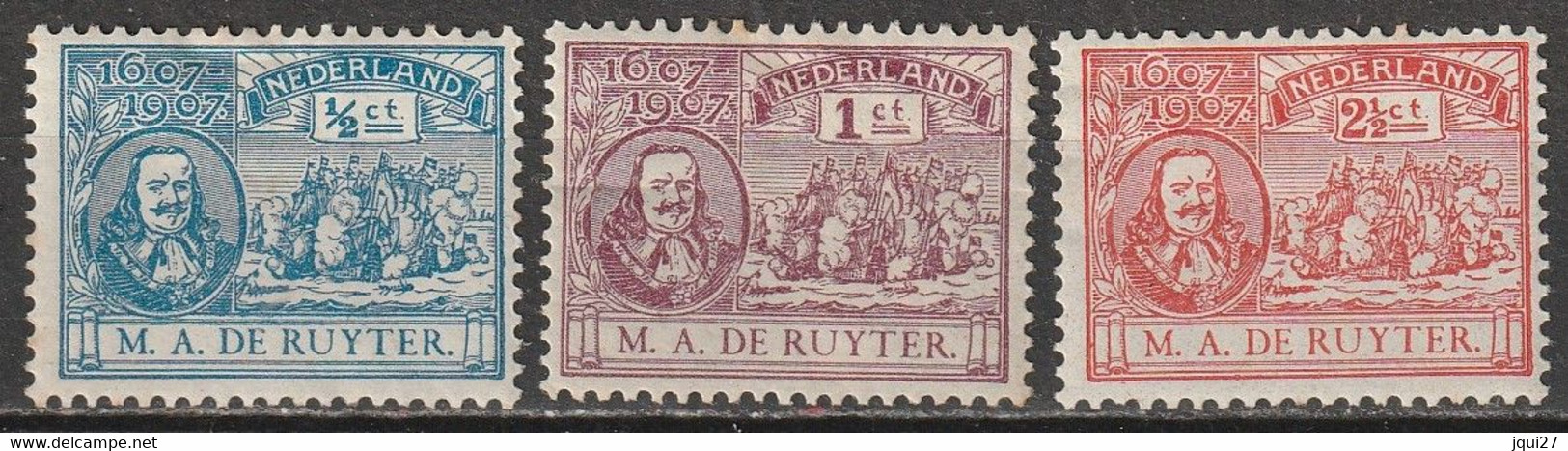 Pays-Bas N° 73 - 75 * - Unused Stamps
