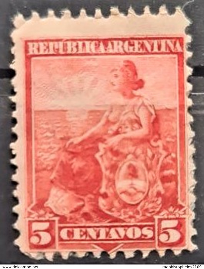 ARGENTINA 1899-1903 - MLH - Sc# 127 - 5c - Gebruikt