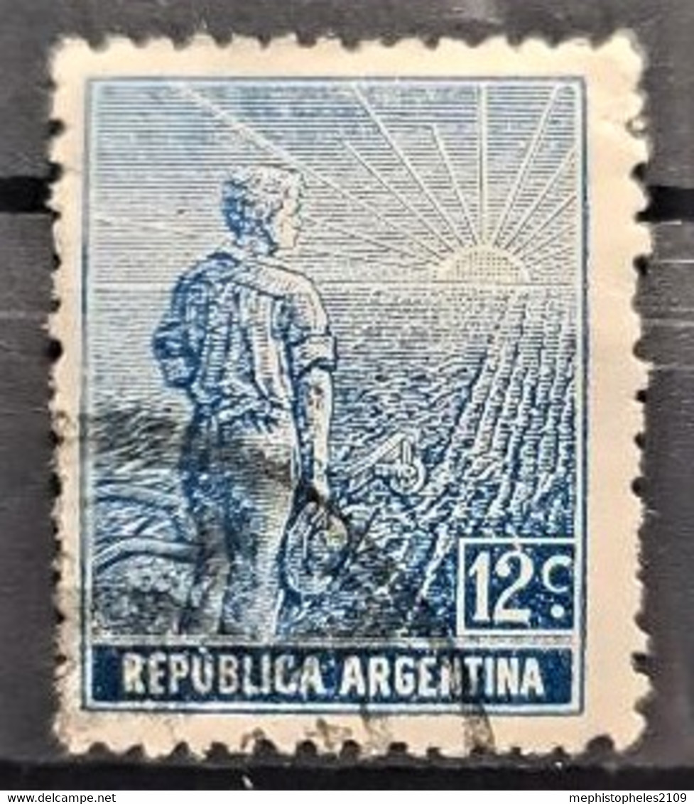 ARGENTINA 1912-14 - Canceled - Sc# 136 - 12c - Oblitérés