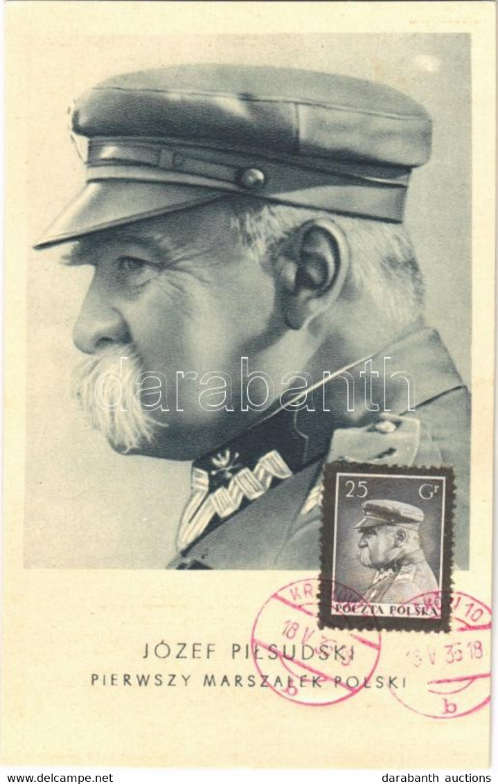 * T1 Józef Pilsudski, Pierwszy Marszalek Polski / First Marshal Of Poland. CM - Unclassified