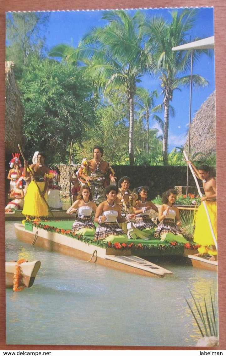 UNITED STATES USA FIJIAN CANOE HAWAI ISLAND POLYNESIAN PARADISE POSTCARD PICTURE CARTOLINA ANSICHTSKARTE PHOTO CARD - Big Island Of Hawaii