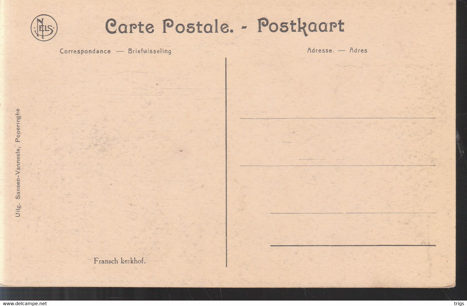 Woesten (1914-1918) - Cimetière Français - Vleteren